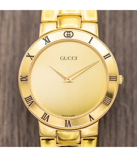 mens gucci gold watch dhgate|gucci watches for men uk.